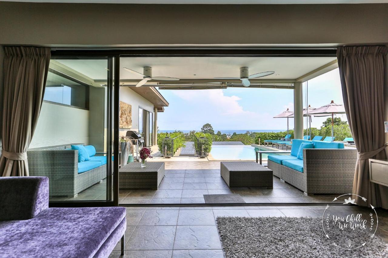 Eco Villa, Sea View, Lamai Koh Samui Exteriör bild