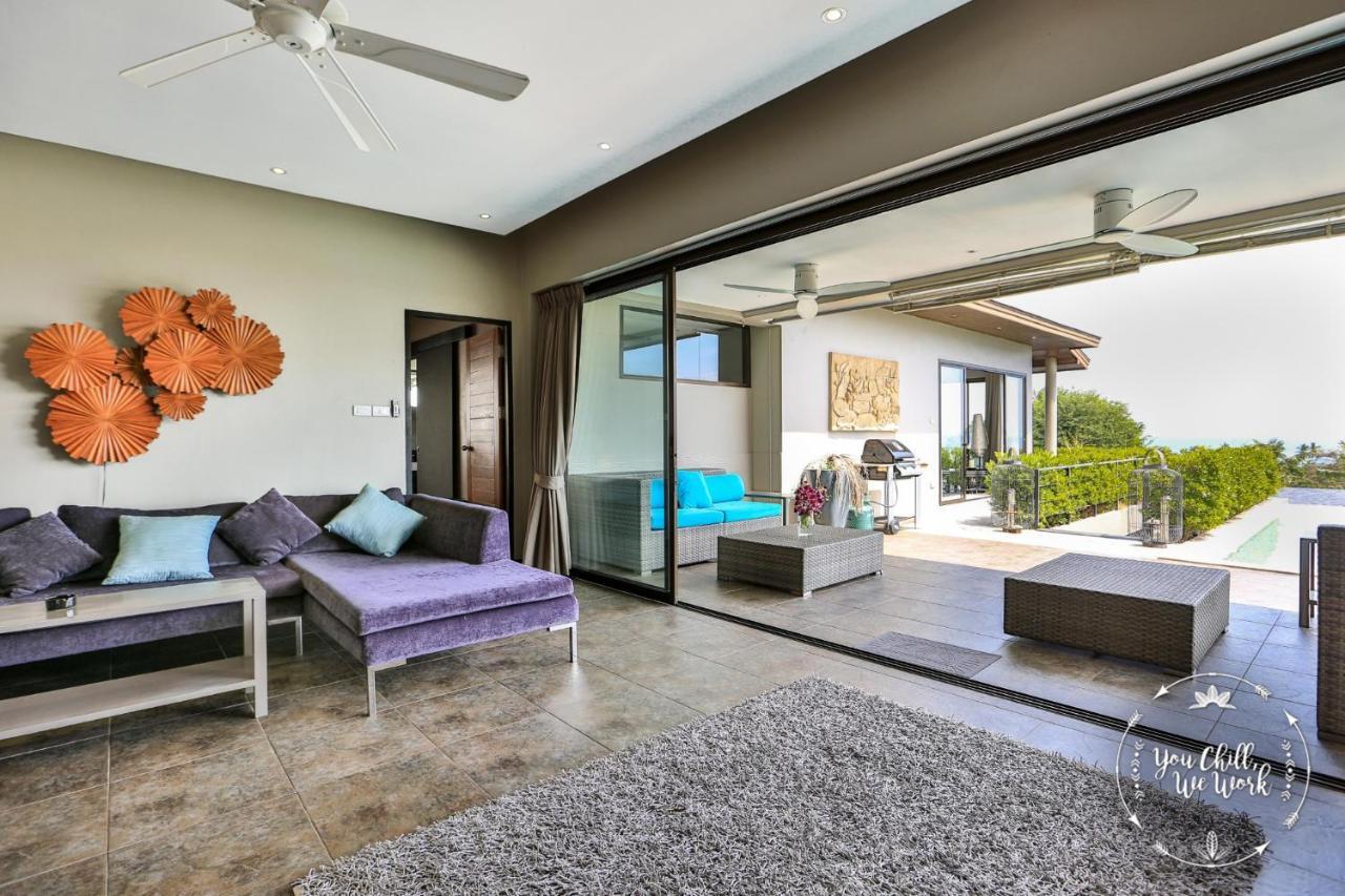 Eco Villa, Sea View, Lamai Koh Samui Exteriör bild
